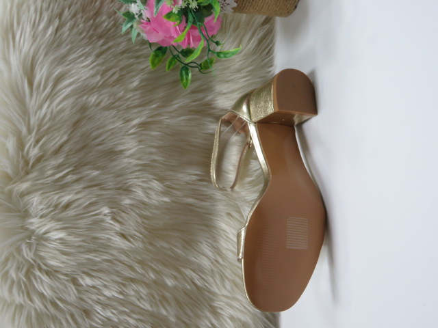 Czółenka Damskie 8338-118 GOLD 36-41 2