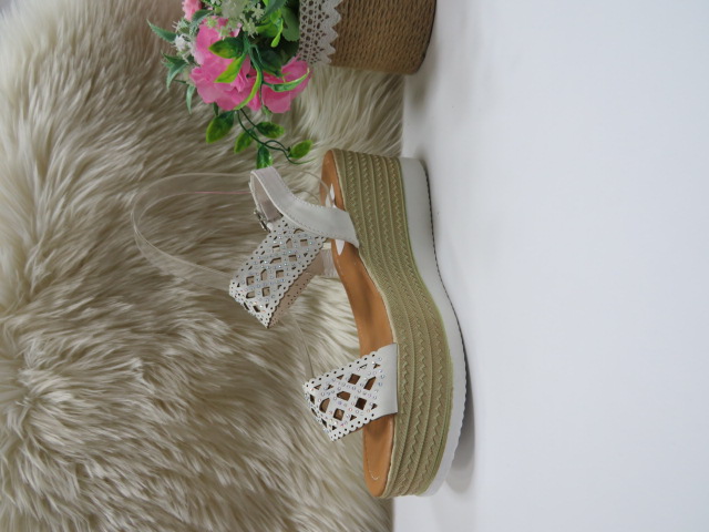 Sandały damskie 4202 WHITE 36-41 1