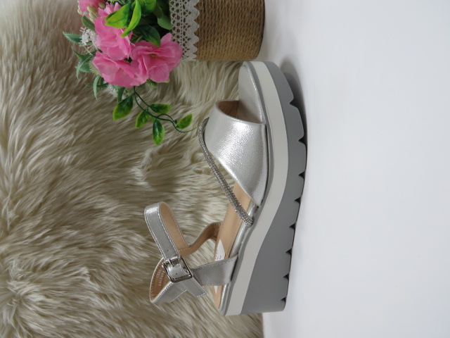 Sandały damskie HC538 SILVER 36-41