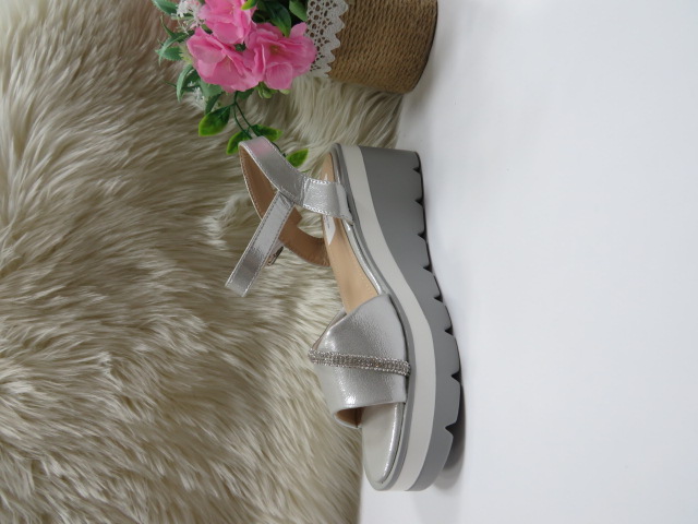 Sandały damskie HC538 SILVER 36-41 1