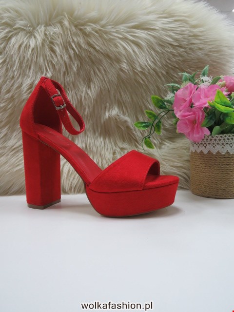 Czółenka Damskie F18 RED 36-41