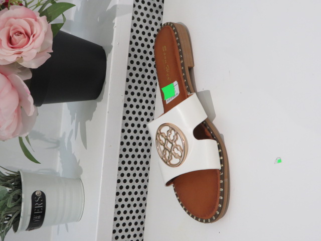 Klapki Damskie HXD-10 WHITE 36-41 1