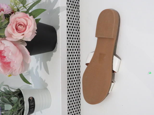 Klapki Damskie HXD-10 WHITE 36-41 2