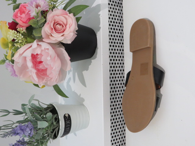 Klapki Damskie HXD-10 BLACK 36-41 2