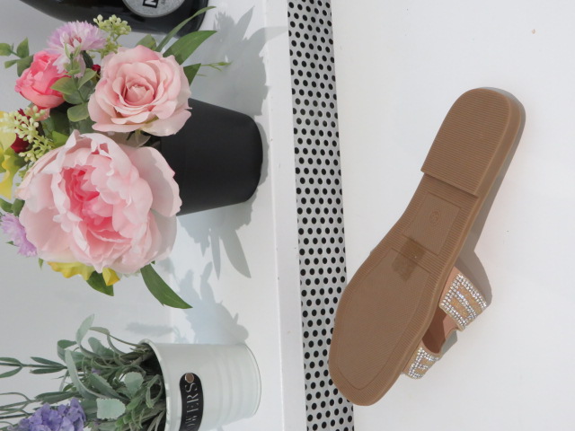 Klapki Damskie P3097-22 BEIGE 36-41 2