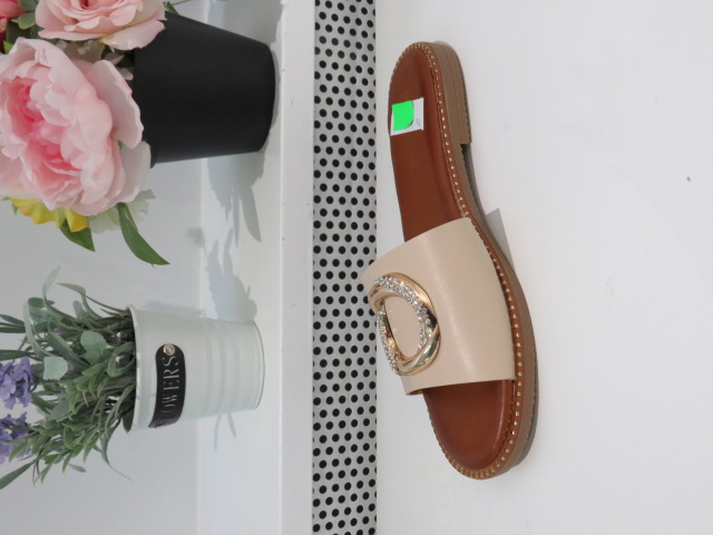 Klapki Damskie ML241 BEIGE 36-41 1