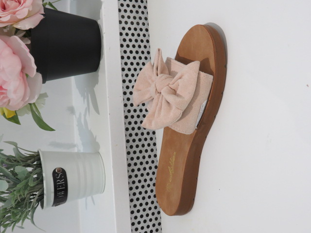 Klapki Damskie 23028 BEIGE 36-41 1