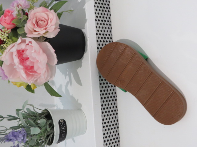 Klapki Damskie 23028 GREEN 36-41 2