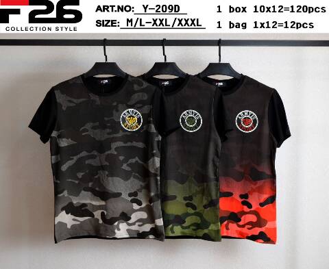 Bluzka męska Y-209D Mix kolor M-3XL