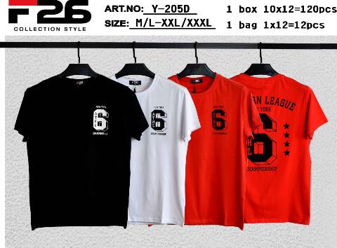 Bluzka męska Y-205D Mix kolor M-3XL 1