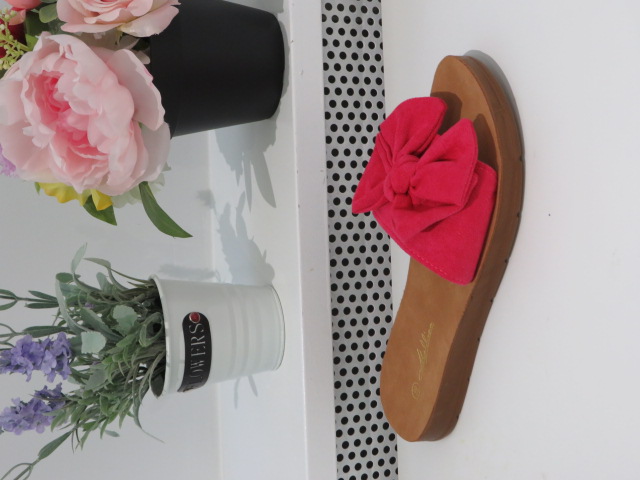 Klapki Damskie 23028 FUSHIA 36-41