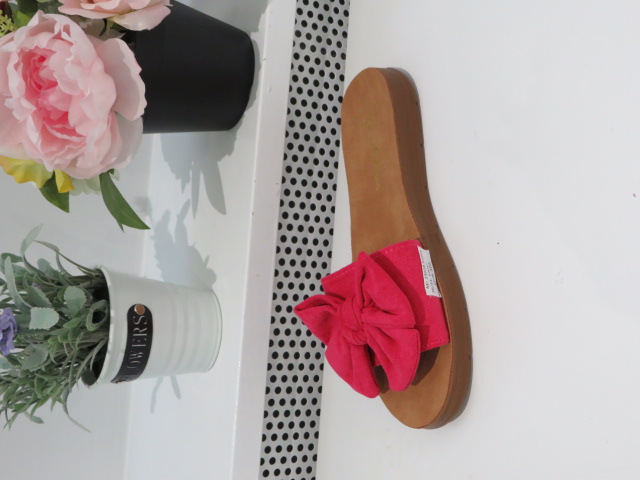 Klapki Damskie 23028 FUSHIA 36-41 1