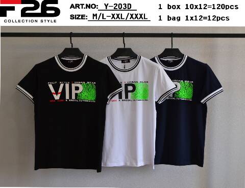 Bluzka męska Y-203D Mix kolor M-3XL 1