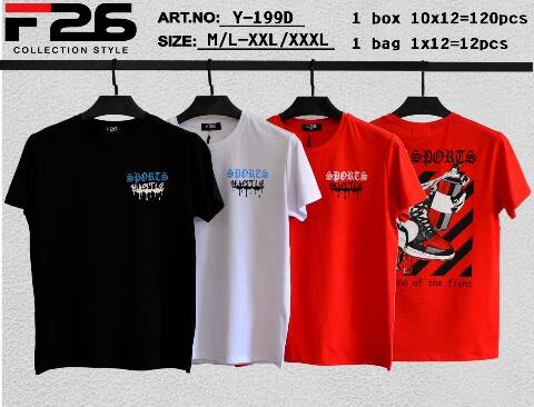 Bluzka męska Y-199D Mix kolor M-3XL