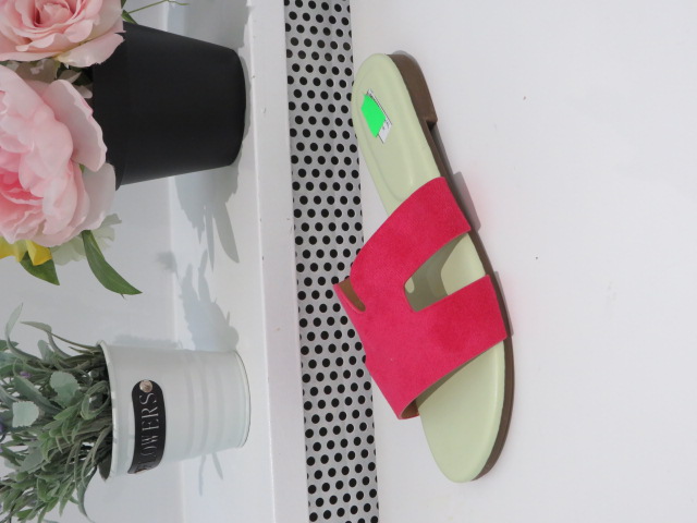 Klapki Damskie 5121 RED 36-41