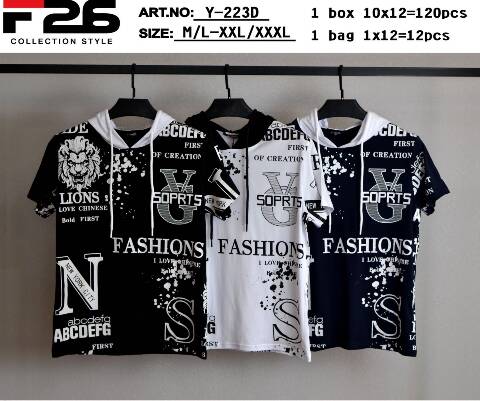 Bluzka męska Y-223D Mix kolor M-3XL 1