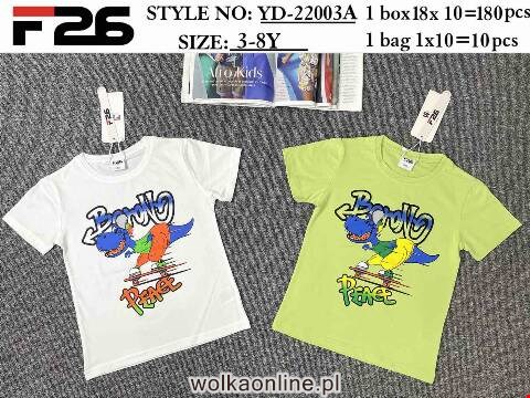 Bluzka chłopięca YD-22003A Mix kolor 3-8