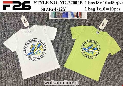 Bluzka chłopięca YD-22002E Mix kolor 4-12