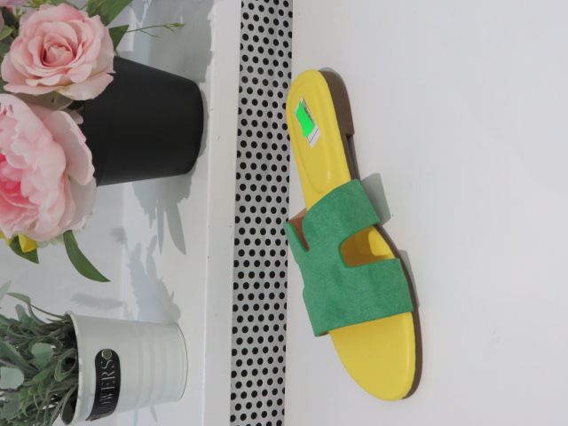 Klapki Damskie 5121 GREEN 36-41 1