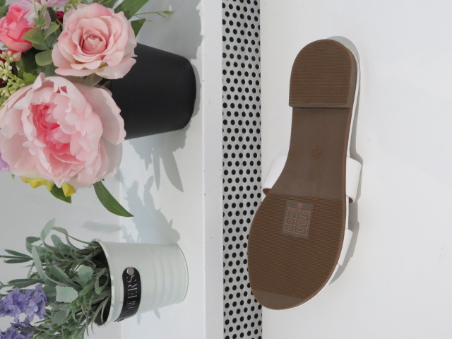 Klapki Damskie 5121 WHITE 36-41 2