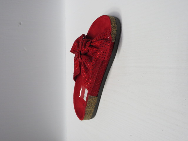 Klapki Damskie FRS-55 RED 36-41 1