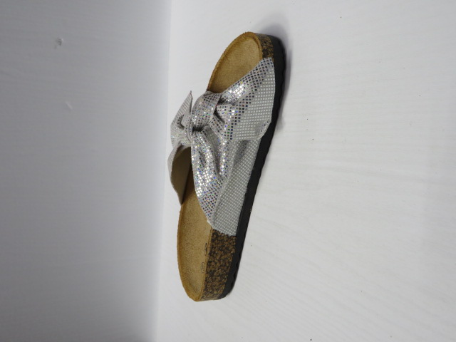 Klapki Damskie FRS-56 SILVER 36-41 1