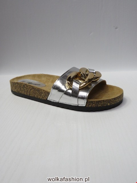 Klapki Damskie FRS-62 SILVER 36-41