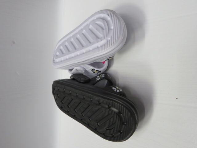 Sandały damskie 18255 BLACK/PINK/WHITE 36-41 2