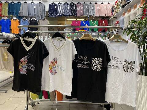 Bluzka damskie 5367 Mix kolor Standard