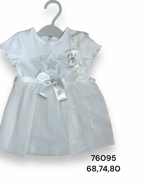  Sukienka dziewczęca 76095 Mix kolor 68-80 1