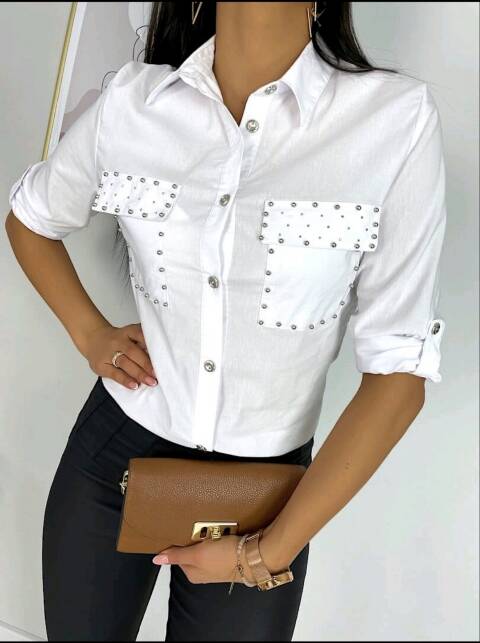Koszula damskie 5570 1 kolor S-2XL (Towar Tureckie) 1