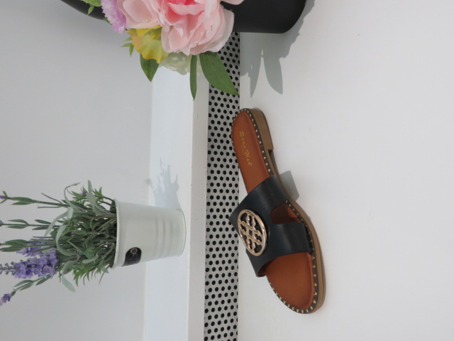 Klapki Damskie HXD-10 BLACK 36-41 1