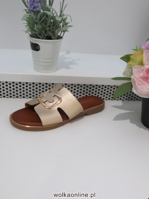 Klapki Damskie 20698-11 GOLD 36-41