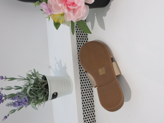 Klapki Damskie 20698-11 GOLD 36-41 2