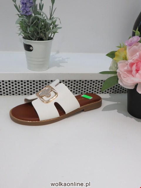 Klapki Damskie 20698-11 WHITE 36-41