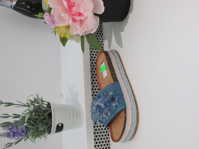 Klapki Damskie CD306 BLUE 36-41