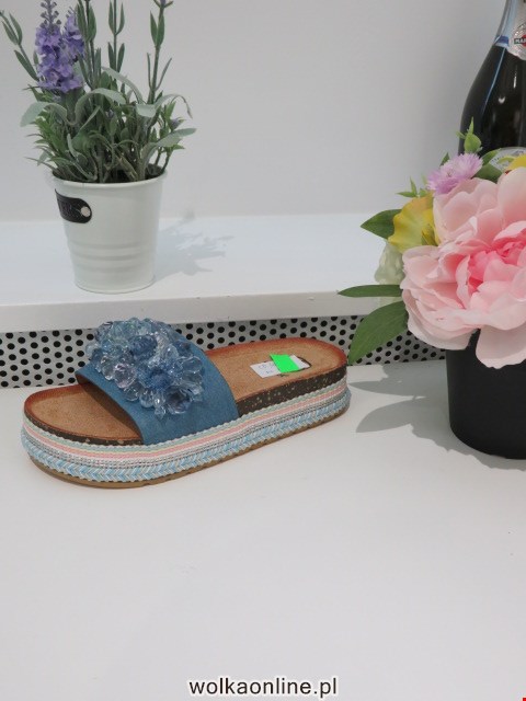 Klapki Damskie CD306 BLUE 36-41