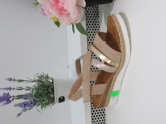 Sandały damskie F6183 BEIGE 36-41