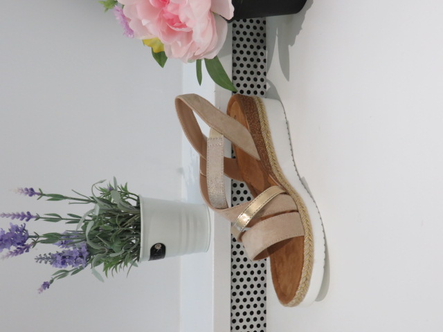 Sandały damskie F6183 BEIGE 36-41 1