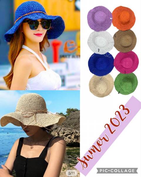 Kapelusz damskie 6001 Mix kolor Standard