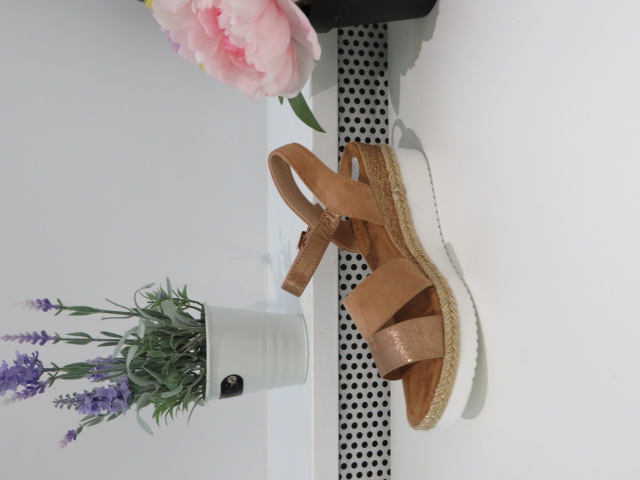 Sandały damskie F6176 CAMEL 36-41 1