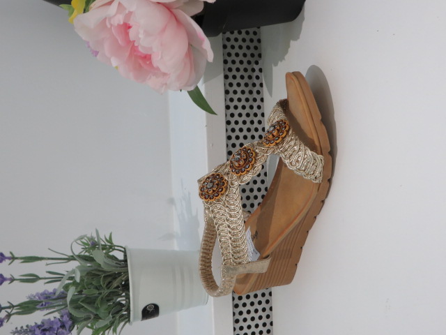 Sandały damskie QQ666 GOLD 36-41