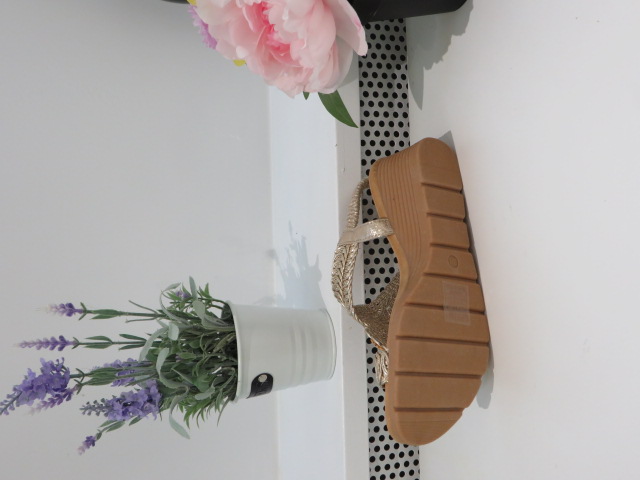 Sandały damskie QQ666 GOLD 36-41 2