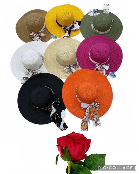 Kapelusz damskie 6018 Mix kolor Standard