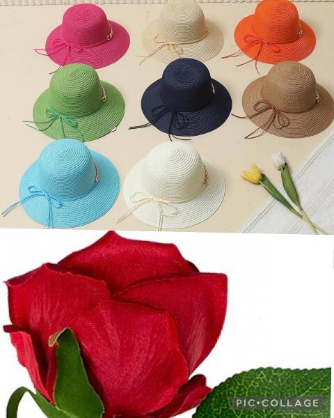 Kapelusz damskie 6019 Mix kolor Standard