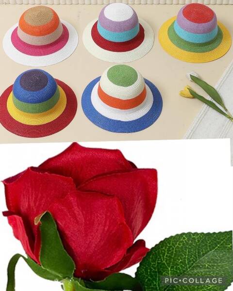 Kapelusz damskie 6021 Mix kolor Standard