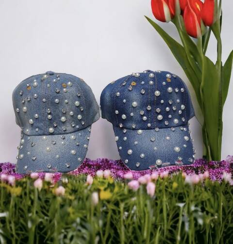 Czapki damskie 6027 Mix kolor Standard