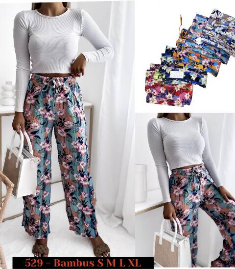 Spodnie damskie 529 Mix kolor S-XL 1
