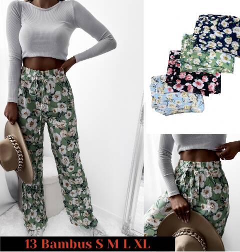 Spodnie damskie 13 Mix kolor S-XL