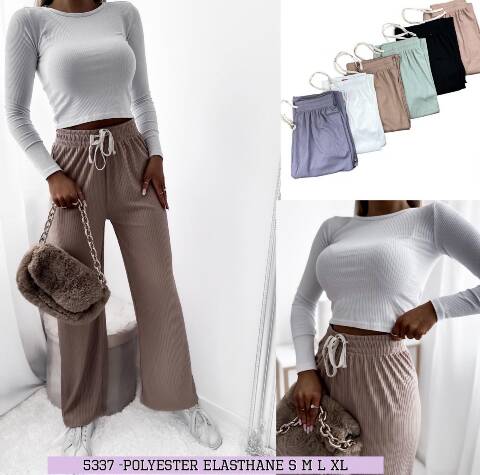Spodnie damskie 5337 Mix kolor S-XL 1